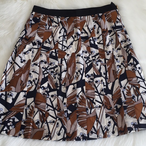 Marc by Marc Jacobs birds silk skirt - Picture 1 of 5
